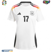 Ženski Nogometni dresi Nemčija Florian Wirtz #17 Domači EP 2024 Kratek Rokav